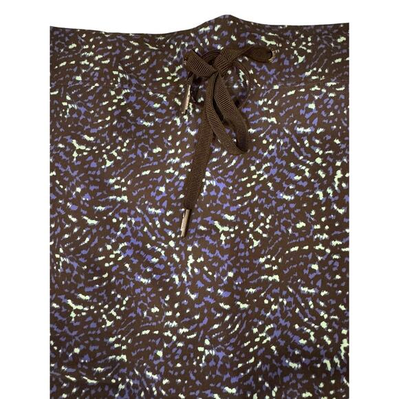 Speedo Women's Floral Swim Skort Stretch Elastic Waist Swimsuit UPF50+ Size: L - Picture 2 of 5